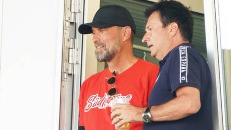 Christian Heidel (r.) und Jürgen Klopp waren einst zusammen in Mainz erfolgreich