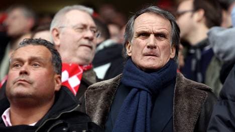 Wolfgang Overath war im Oktober 2011 das letzte Mal bei einem Heimspiel zu Gast