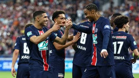 Jubel im Stade de France: 16. Pokal-Triumph für PSG