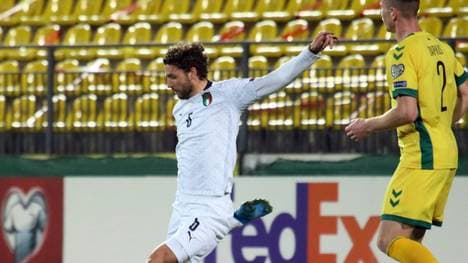 Italien gewann 2:0 gegen Litauen in der WM-Quali 