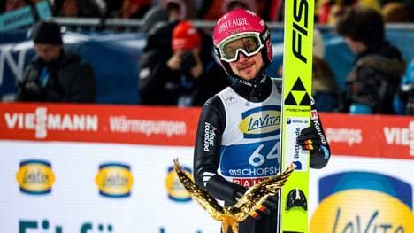 Flüchtige Begegnung: Felix Hoffmann und der Goldadler