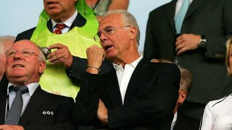 Franz Beckenbauer nimmt Abschied von Uwe Seeler