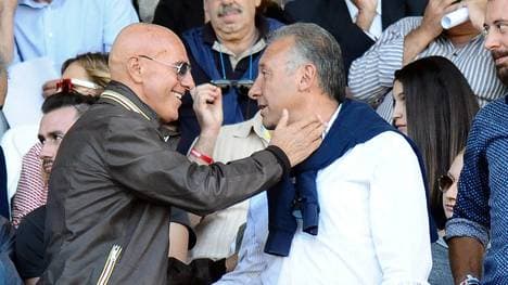 Der ehemalige Milan-Coach Alberto Zaccheroni (rechts) wurde in China entlassen