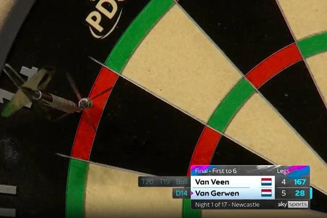 Dieser Wurf vollendete den Überraschungscoup