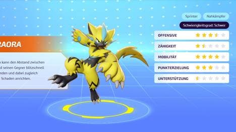 Zeraora: Wozu unterstützen, wenn man alle Gegner einfach auch selbst besiegen kann?