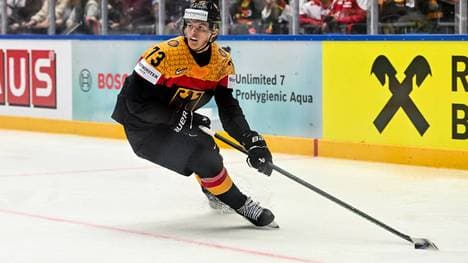 DEB-Star Lukas Reichel verletzte sich im Spiel gegen Norwegen