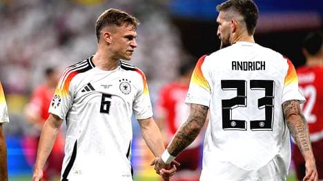 Joshua Kimmich und Robert Andrich verstehen sich gut