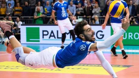 Athanasios Protopsaltis hatte mit dem VfB Friedrichshafen ordentlich Mühe