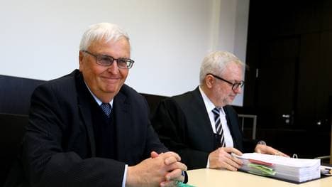 Theo Zwanziger sagte am Mittwoch bei der Staatsanwaltschaft Frankfurt aus