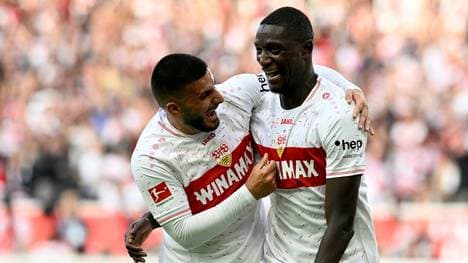 Begehrt: Deniz Undav (l.) und Serhou Guirassy 
