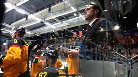 Marco Sturm steht beim Deutschland Cup zum letzten Mal als Bundestrainer an der Bande