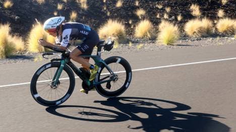 Anne Haug bei einem ihrer Starts auf Hawaii