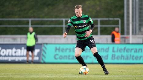 Simon Scherder kassierte mit Preußen Münster erneut eine Niederlage