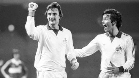 Dieter Müller (l.) erlebte seine erfolgreichste Zeit beim 1. FC Köln