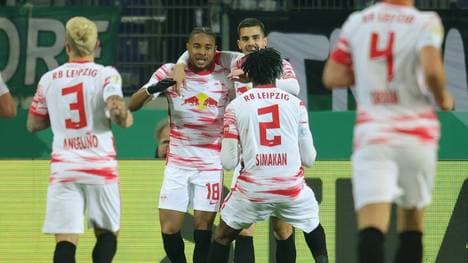 DFB-Pokal: Leipzig erreicht souverän das Halbfinale