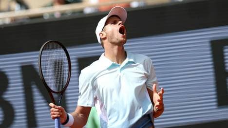 Verkauft sich anfangs teuer: Yannick Hanfmann 