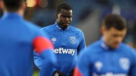 Kurt Zouma machte sich warm, spielte aber nicht