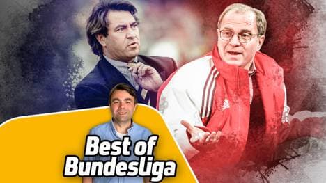 Uli Hoeneß (r.) und Günter Eichberg waren nicht immer einer Meinung