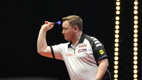 Martin Schindler steht in der European Darts Trophy im Achtelfinale