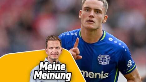 SPORT1-Kolumnist Tobias Holtkamp (v.) kennt den Zukunftsplan von Florian Wirtz