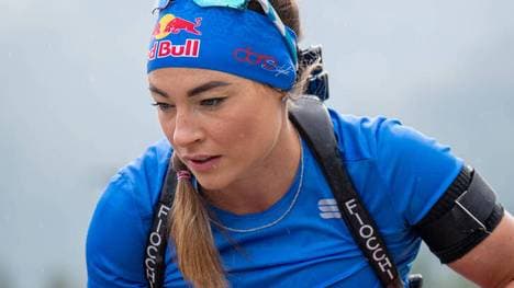 Dorothea Wierer bereitet sich auf die Biathlon-Saison vor