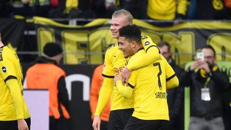 Jadon Sancho und Erling Haaland sind derzeit nicht zu stoppen