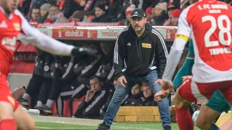 Steffen Baumgart als Trainer von Union Berlin