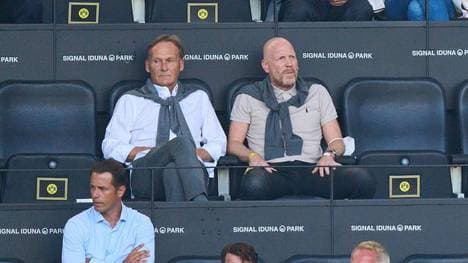 Boss Hans-Joachim Watzke (l.) und Matthias Sammer wollen den BVB in eine erfolgreiche Zukunft führen