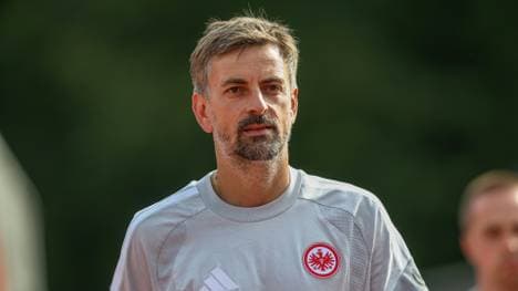 Eintracht-Trainer Niko Arnautis