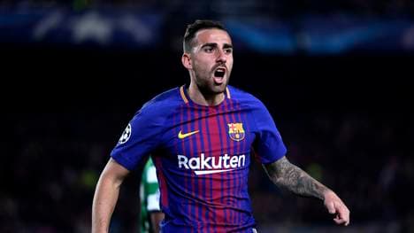 Der Vertrag von Paco Alcacer beim FC Barcelona läuft bis 2021