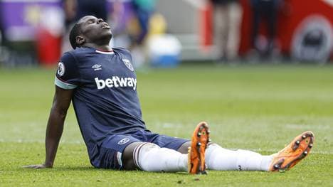Kurt Zouma kam seit dem Tierquäler-Video nicht mehr für West Ham zum Einsatz