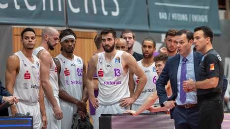 Das Team von BG Göttingen sieht sich mit einer zusätzlichen Herausforderung konfrontiert