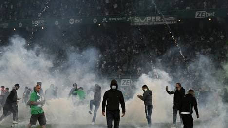 Saint-Etienne: Schwere Ausschreitungen nach Abstieg