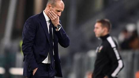 Für Massimiliano Allegri und Juventus Turin läuft es in der Serie A schlecht