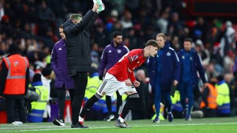 Jack Fletcher wurde für Mason Mount eingewechselt