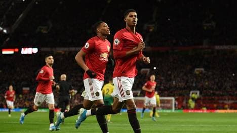 Manchester United löst die Pflichtaufgabe souverän. Marcus Rashford trifft doppelt