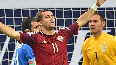 Alexander Kerschakow traf doppelt gegen Aserbaidschan