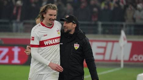 Sebastian Hoeneß ist mit dem VfB Stuttgart wieder voll auf Erfolgskurs. 