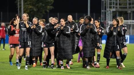 Gute Laune bei Eintracht Frankfurt