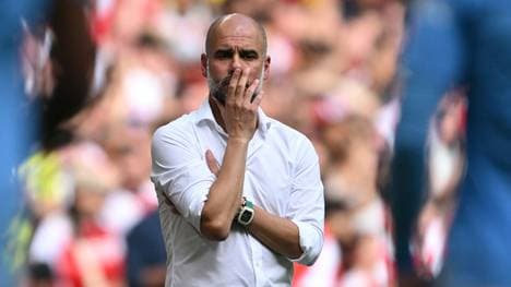 Glaubt nicht an ein erneutes Triple: Pep Guardiola