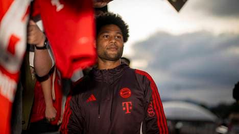 Serge Gnabry zeigte am Tegernsee Fannähe