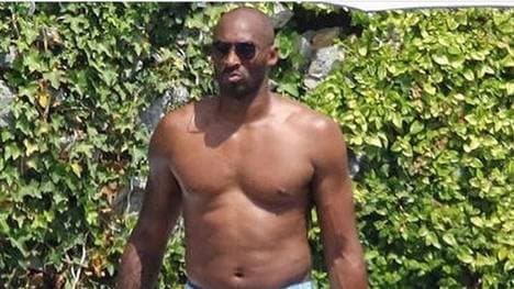 Kobe Bryant zeigt sich auf seinem Instagram-Post etwas dick