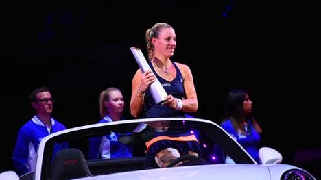 Angelique Kerber gewann in Stuttgart ihr zweites Turnier 2015