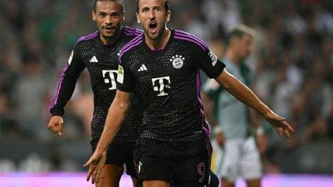 Harry Kane (r.) und Leroy Sane harmonieren gut