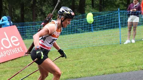 Denise Herrmann hatte im Winter ein Karriereende nicht gänzlich ausgeschlossen