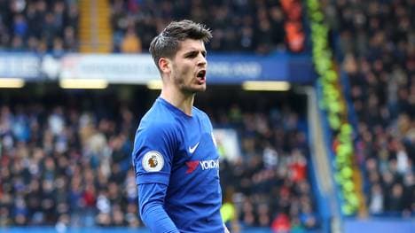 Der Vertrag von Alvaro Morata beim FC Chelsea läuft noch bis 2022