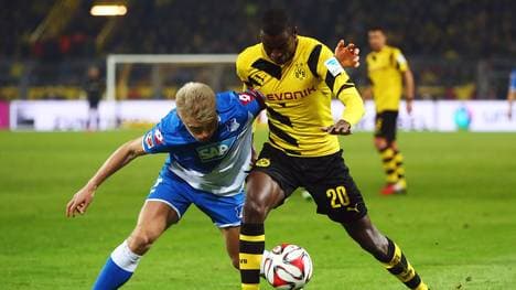Borussia Dortmund v 1899 Hoffenheim - Bundesliga-Adrian Ramos-Andreas Beck