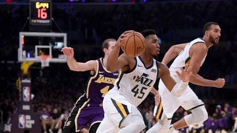 Die beiden Jazz-Stars Donovan Mitchell und Rudy Gobert sind wieder gesund