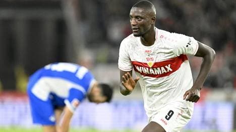 Serhou Guirassy traf gegen Darmstadt erneut doppelt