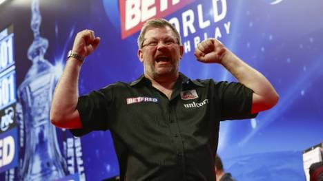 James Wade steht beim World Matchplay im Finale